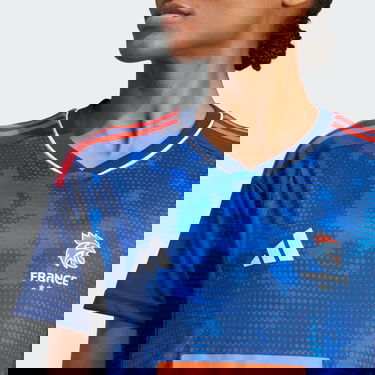Фланелка adidas Performance France AEROREADY Handball Jersey Тъмно синьо | IN5573, 5