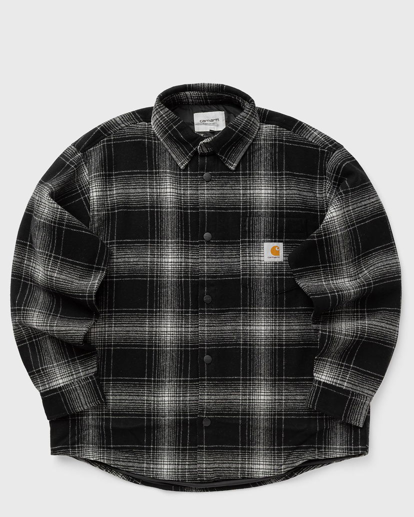 Риза Carhartt WIP Brennan Plaid Shirt Jac Черно | I035324-34J.XX