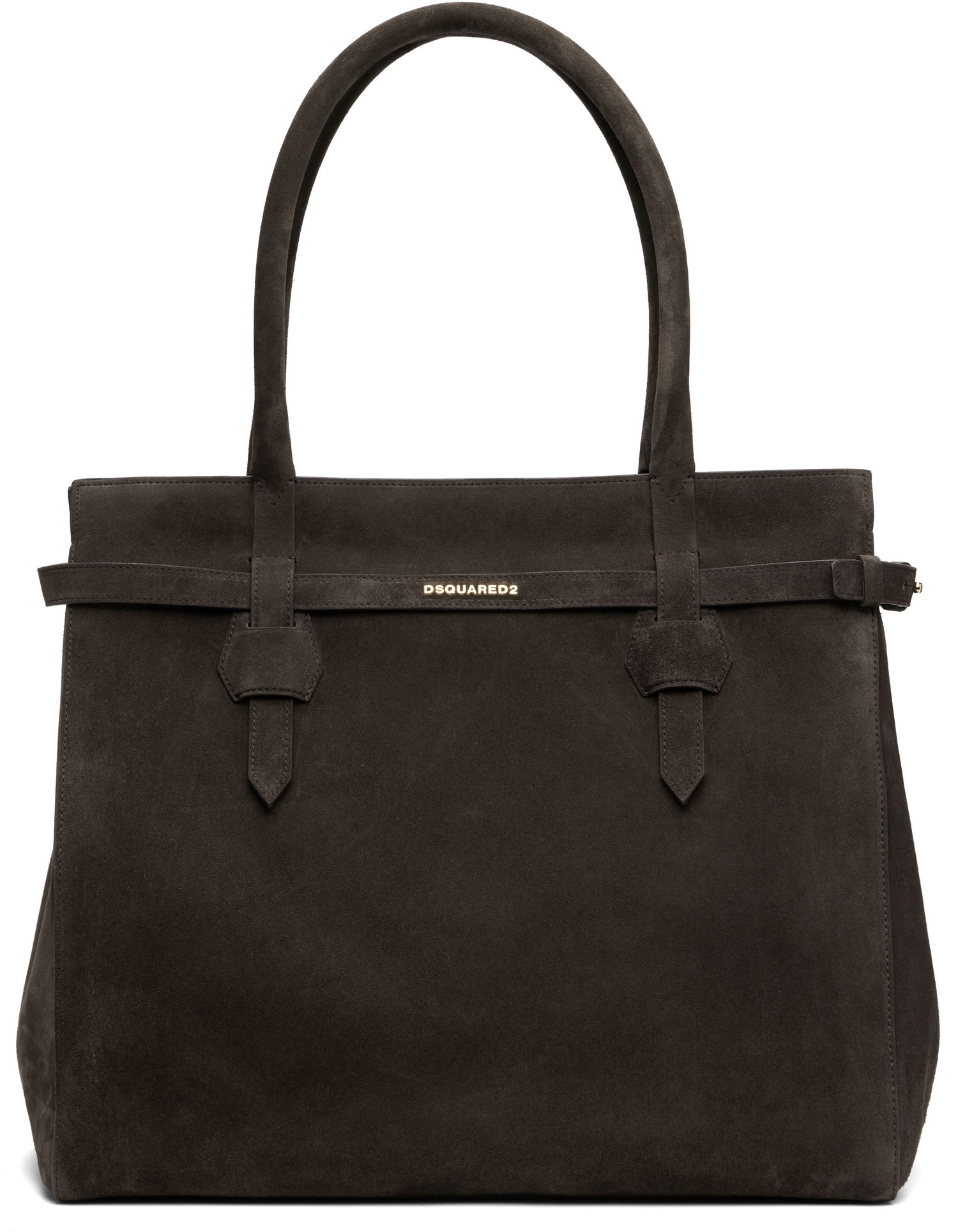 Голяма пазарска чанта DSQUARED2 Dsquared2 Twin Shopping Tote Кафяво | SPM0106_1503520, 0