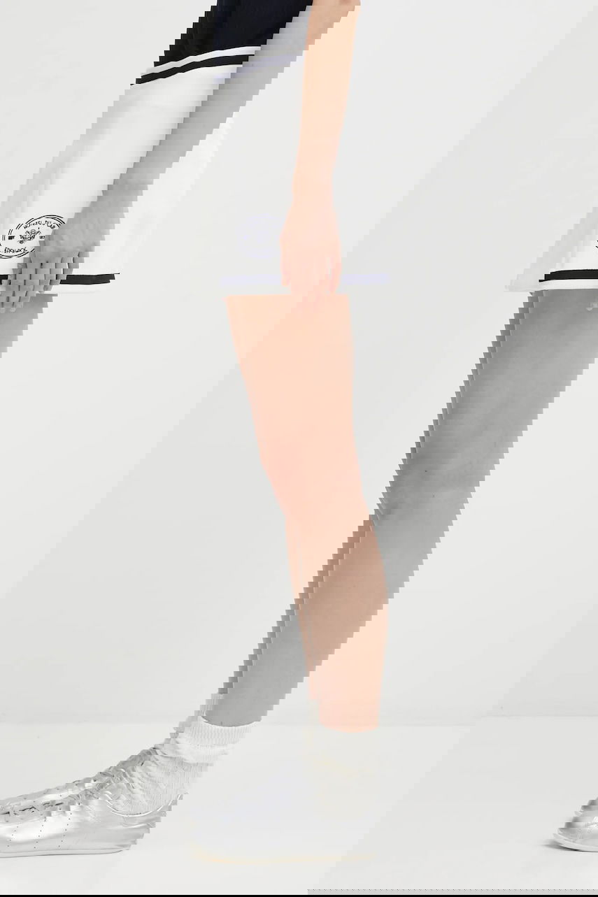 Пола Sporty & Rich Sporty & Rich Eden Crest Embroidered Mila Mini Skirt Бяло | SK01160666WH50, 1