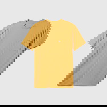Тениска GAP T-shirt Logo Pocket Tee Honey Im Home L Жълто | 857901-12, 4