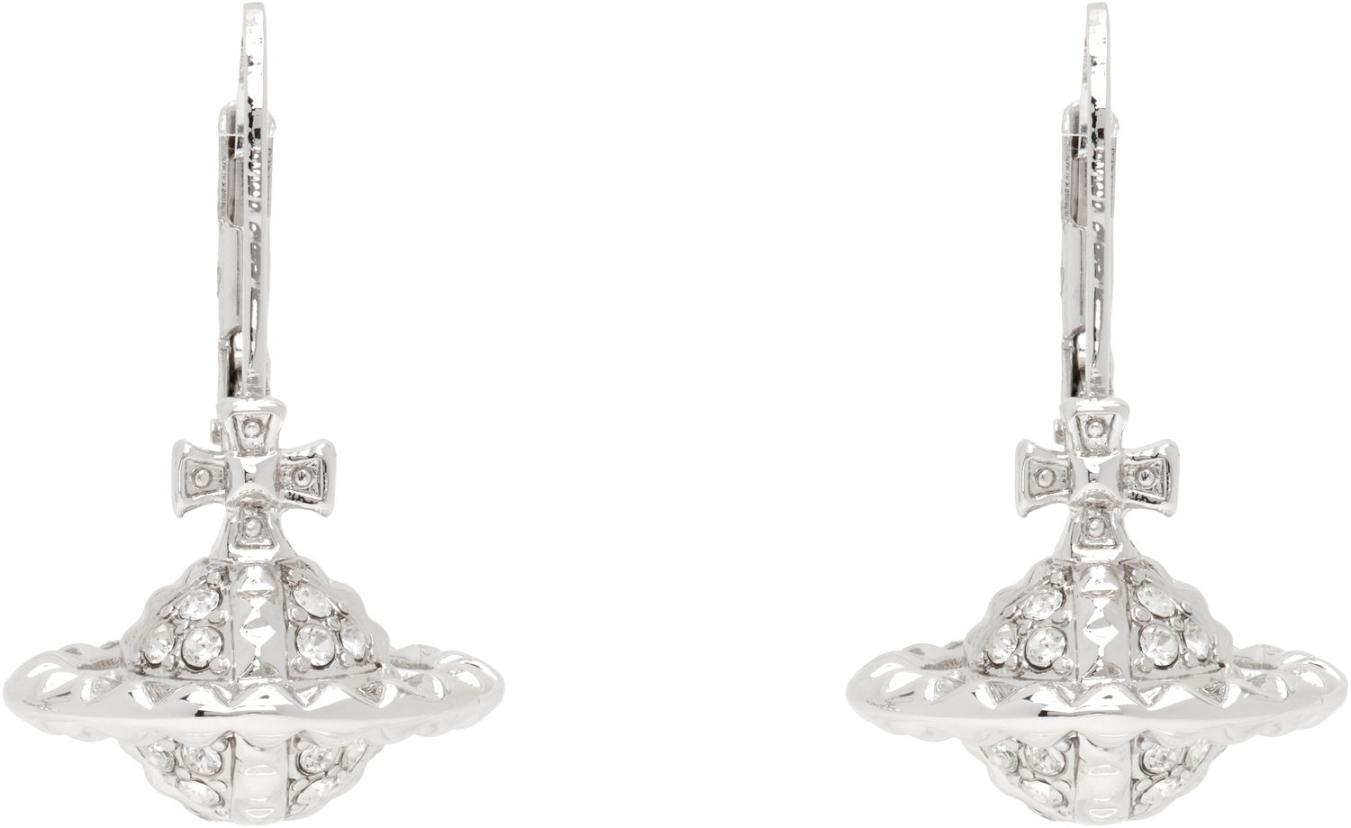 Обеци Vivienne Westwood Vivienne Westwood Mayfair Small Orb Earrings Металик | 6202015Z-02W110-, 0