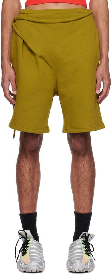 Къси панталони Ottolinger Ottolinger Wrap Shorts Зелено | 1503702, 0
