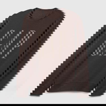 Суитчър GAP Fleece Sweatshirt Terra Brown Кафяво | 542214-01, 3