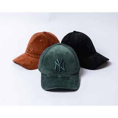Шапка с козирка New Era Corduroy Baseball Cap L/XL Зелено | 60565398, 2