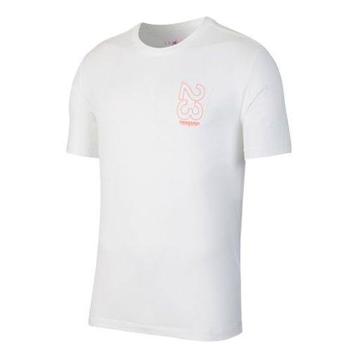 Тениска Jordan Jordan 23 Engineered Alphabet Print T-Shirt Бяло | CJ6233-100, 0