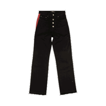 Дънки AMIRI Glitter Track Stripe Jeans Черно | 0498 200000202GTSJ BLAC, 0