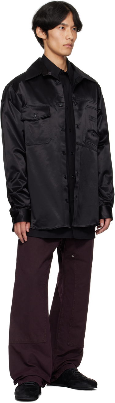 Карго панталони Maison Margiela MM6 Maison Margiela 5-Pocket Carpenter Pants Лилаво | SH2LA0044 S78548, 3
