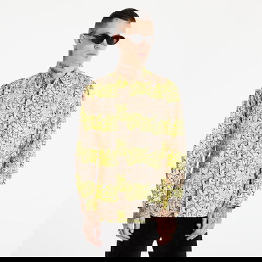 Риза Comme des Garçons KAWS x Shirt Woven Бежово | FH-B031-W21 multi, 4
