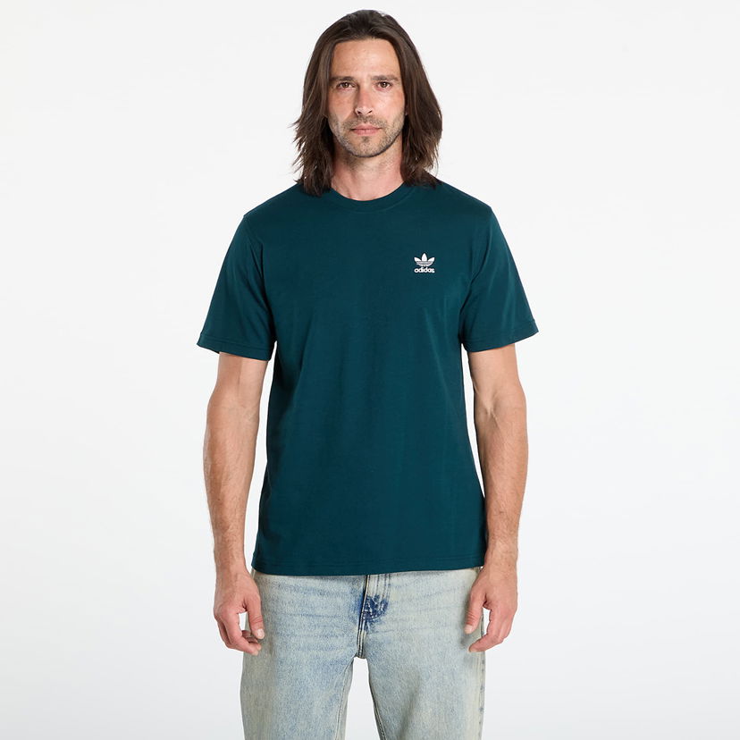 Тениска adidas Originals Trefoil Essentials Tee Зелено | JZ3586