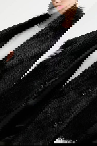 Палта STAND STUDIO Faux Fur Coat Katalina Черно | 66545.9393, 5