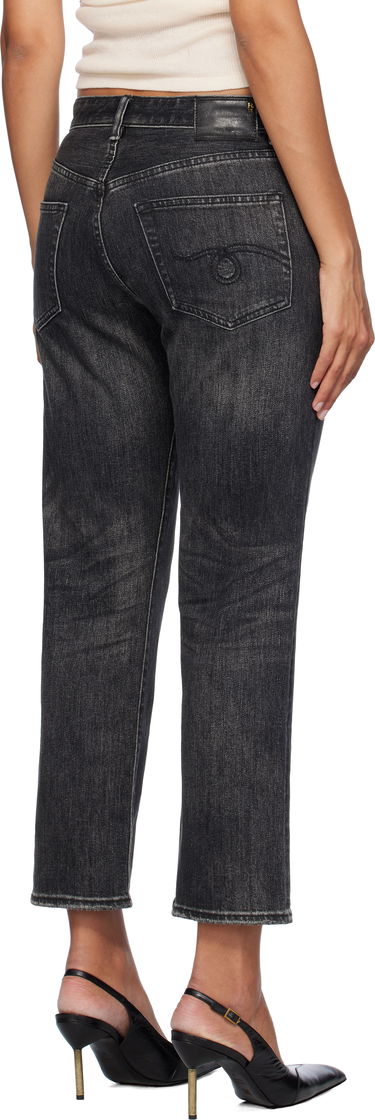 Дънки R13 R13 Romeo Crop Jeans Черно | R13WD103-D248A, 2