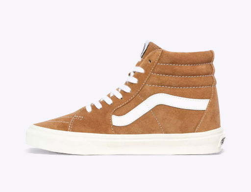 Скеитбординг Vans Sk8-Hi Pig Suede Кафяво | VN0A4BV618M