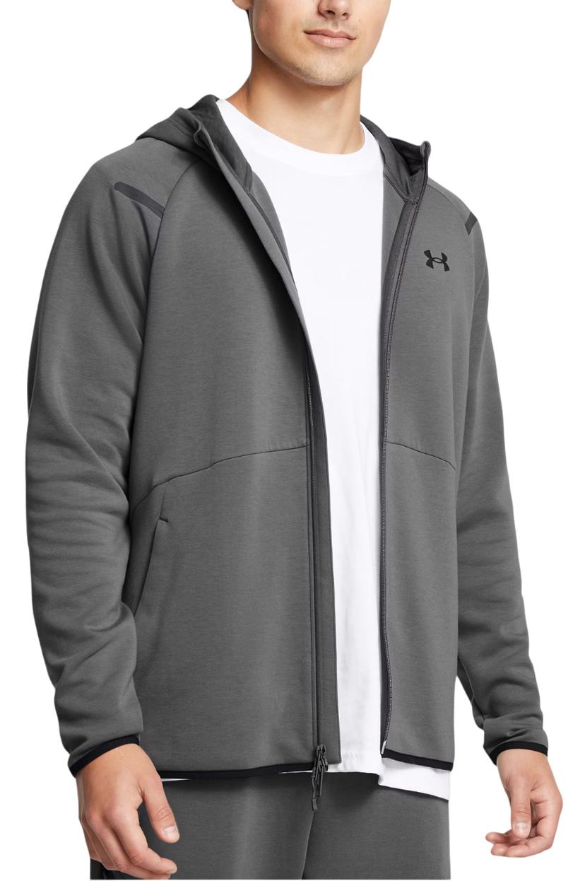 Суитчър Under Armour UA Unstoppable Flc FZ HD Hoodie Сиво | 1389352-025