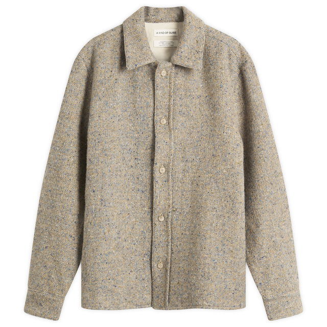 Cullu Speckled Tweed Overshirt