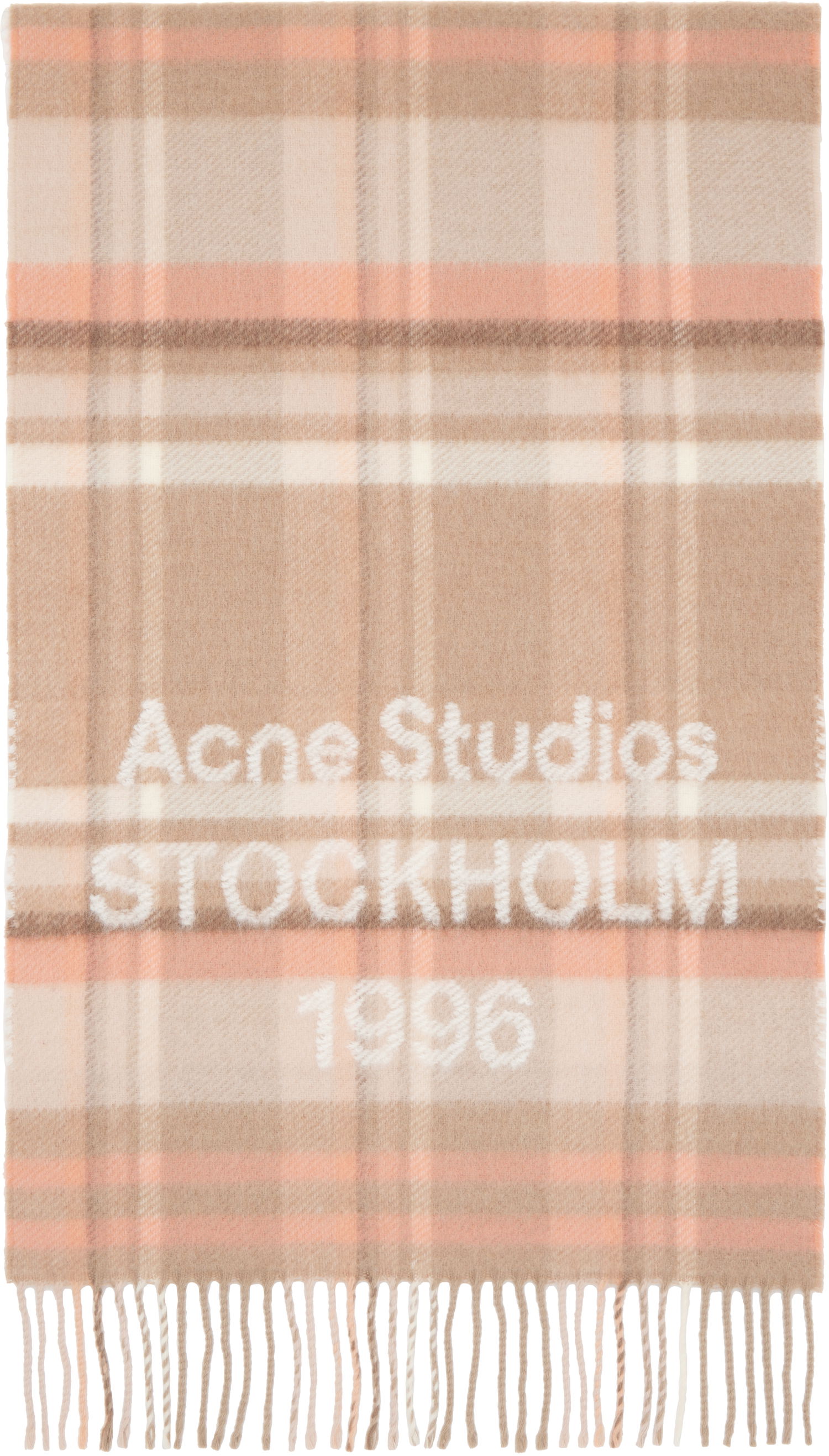 Шал Acne Studios Wide Check Stockholm 1996 Scarf Многоцветен | CA0385-, 0