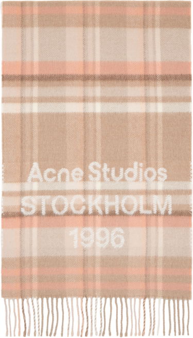 Шал Acne Studios Wide Check Stockholm 1996 Scarf Многоцветен | CA0385-, 0