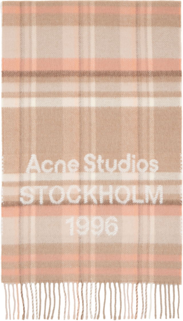 Wide Check Stockholm 1996 Scarf