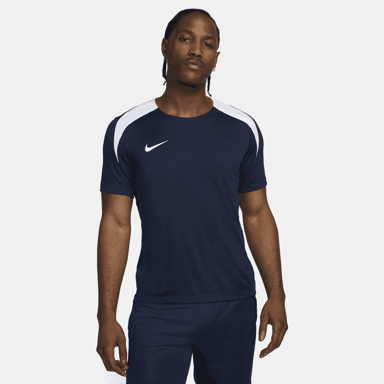 Тениска Nike Strike Dri-FIT Тъмно синьо | FN2399-451, 0