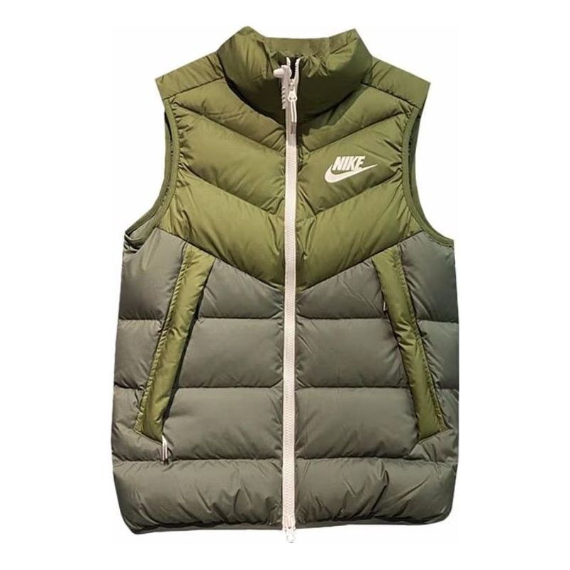 Жилетка Nike Warm Stand Collar Down Vest Зелено | DV0757-326