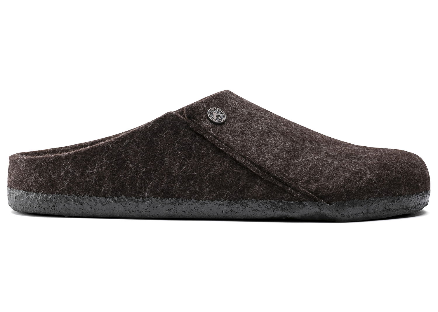 Кецове и обувки Birkenstock Zermatt Shearling Clog Wool Felt Mocha Черно | 1016570/1016571, 0
