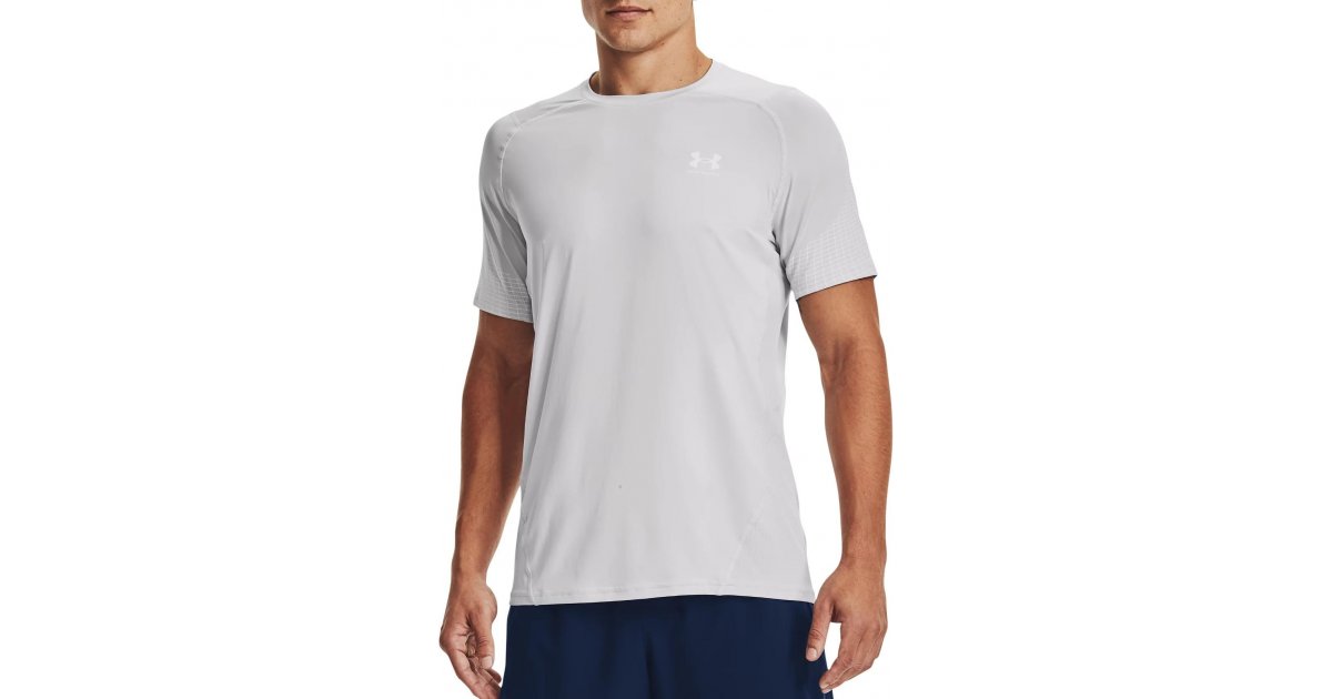 Тениска Under Armour HG Armour Fitted Novelty T-Shirt Сиво | 1370323-014, 1