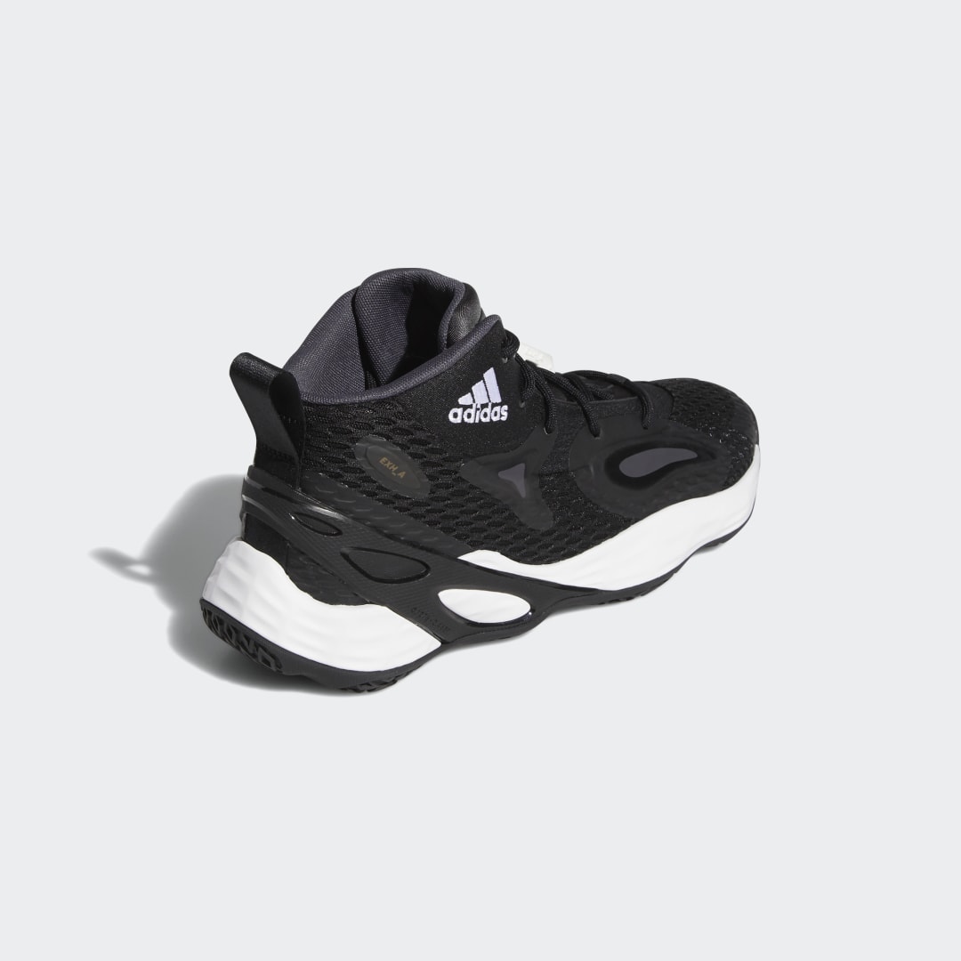 Кецове и обувки adidas Performance Exhibit A Mid Черно | H67747, 1