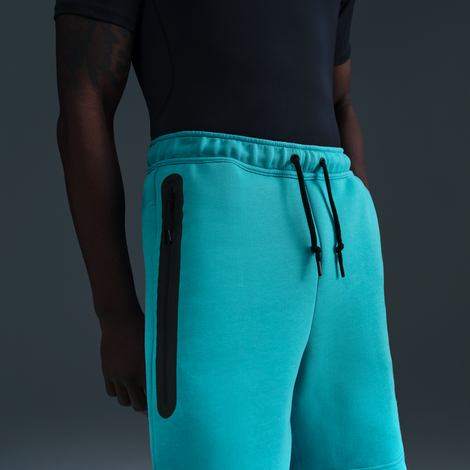 Къси панталони Nike Sportswear Tech Fleece Shorts Тюркоазено | FB8171-345, 1