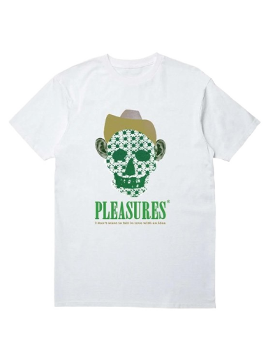 Тениска Pleasures Cowboy Tee Бяло | P22F059-WHITE