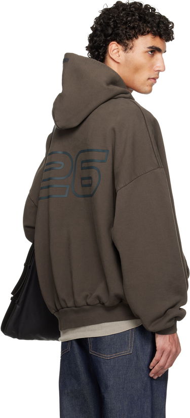 Суитчър Fear of God ESSENTIALS Holiday Heavy Fleece 90s Hoodie Кафяво | 192HO256563F, 2