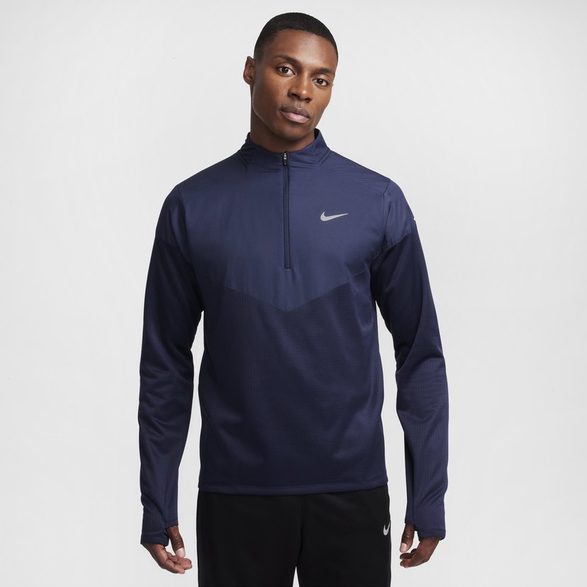 Суитчър Nike Sphere Therma-FIT Running Half Zip Sweatshirt Синьо | FZ1115-451