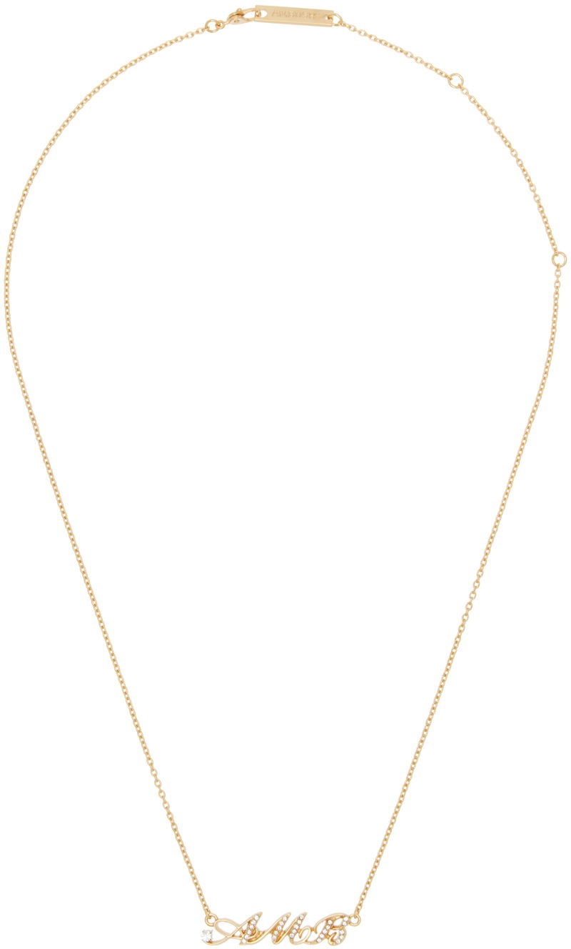 Колие Ambush Amb' Initial Necklace "Gold" Металик | BWOB001S24SIL0017600, 0