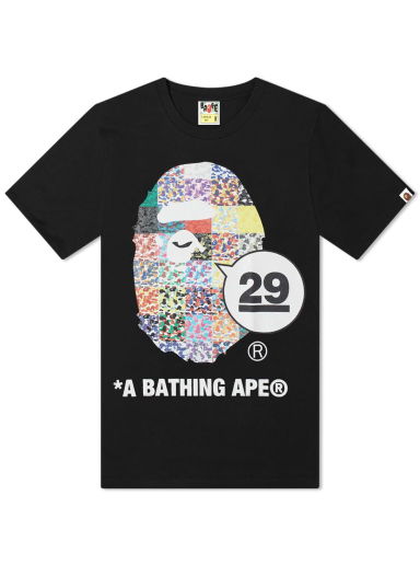 Тениска BAPE 29th Anniversary Tee Черно | 001TEI201005F-BLK