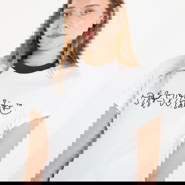 Тениска Off-White Emb Script Logo Fitted T-Shirt Бяло | OWAA112F25JER0010148, 1