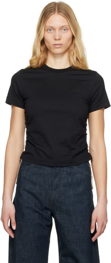 Тениска Burberry Burberry Cotton T-Shirt Черно | 8109187, 0