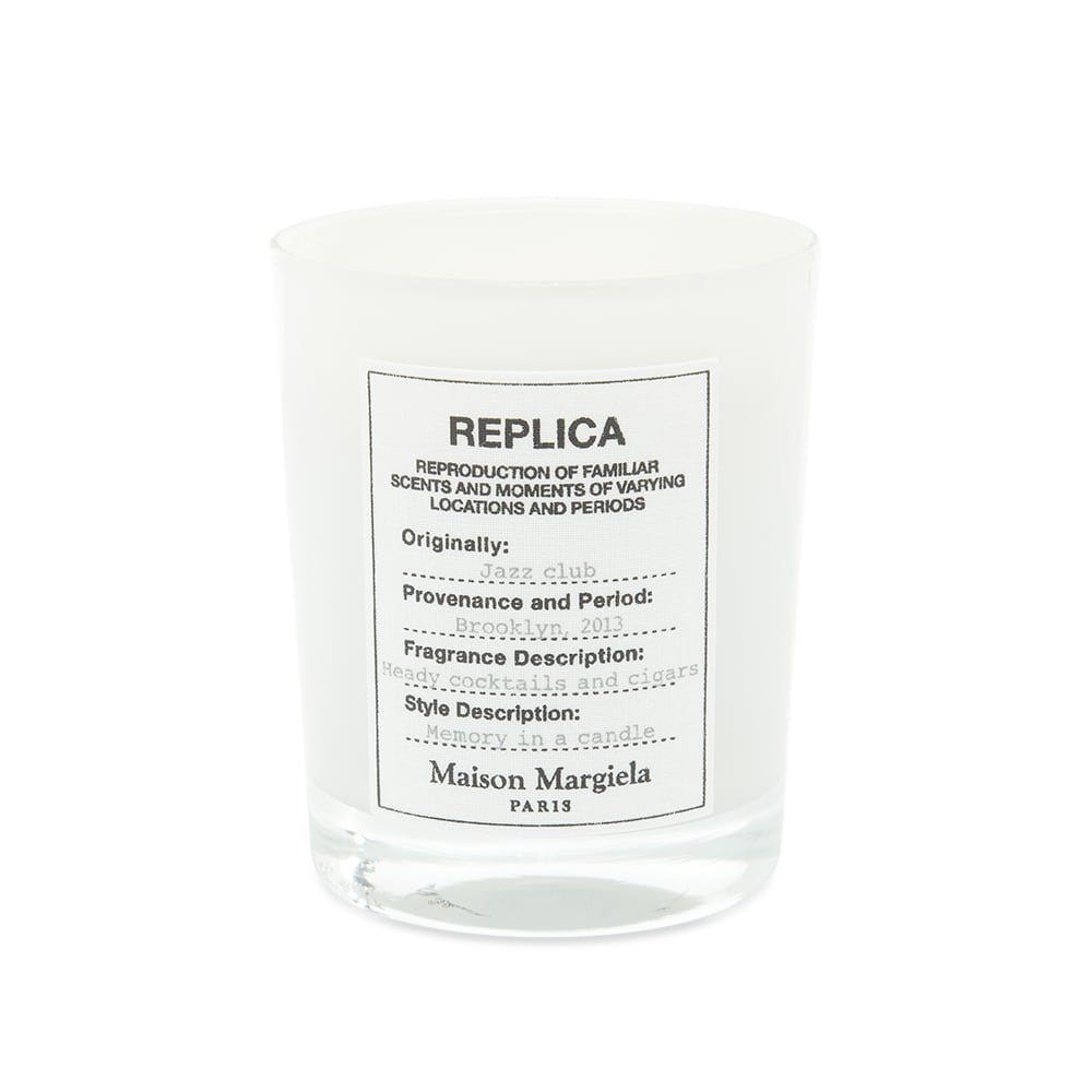 Свещи Maison Margiela Replica Jazz Club Candle in 165g Бяло | MMMCAN02, 0