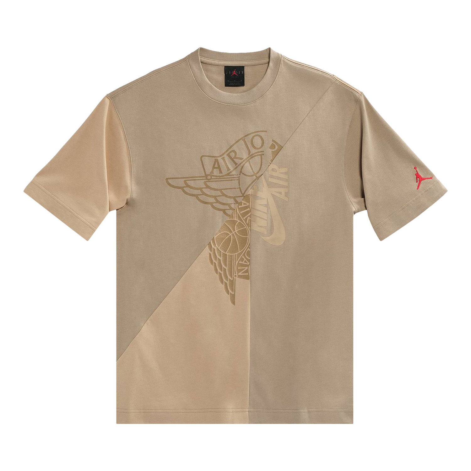 Тениска Cactus Jack by Travis Scott Jordan x Short-Sleeve T-Shirt Бежово | CW3167 247, 1
