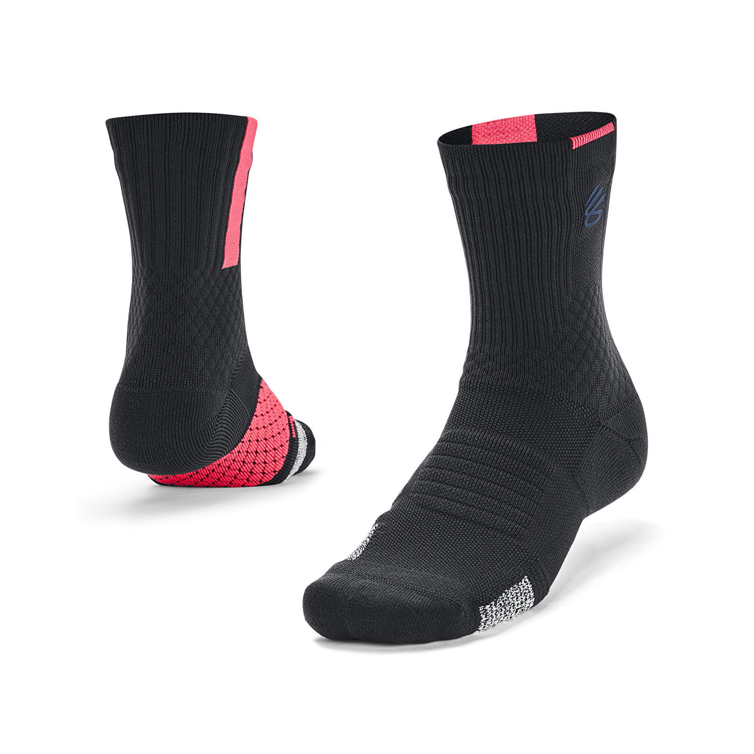 Чорапи Under Armour Socks Curry Ua Ad Playmaker 1P Mid Black Черно | 1376231-001, 0