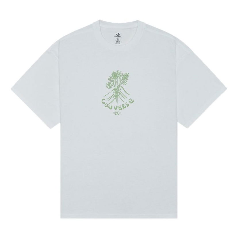 Тениска Converse Flower Friends Graphic Tee Бяло | 10024757-A02