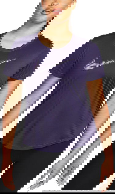 Тениска Nike Dri-FIT Swoosh Лилаво | fb4696-555, 0