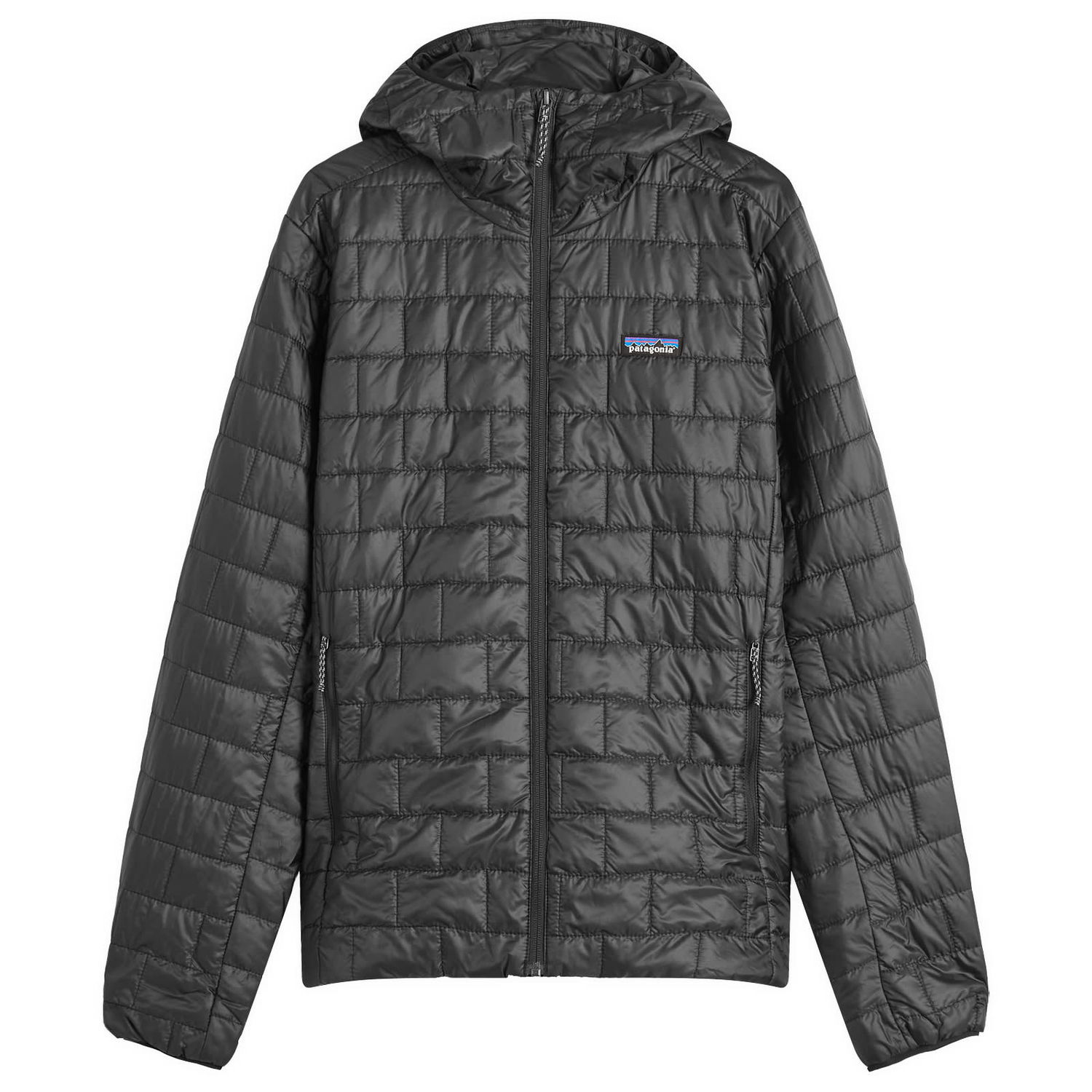 Пухо яке Patagonia Nano Puff Hooded Jacket Size Small Черно | 84223-BLK, 0