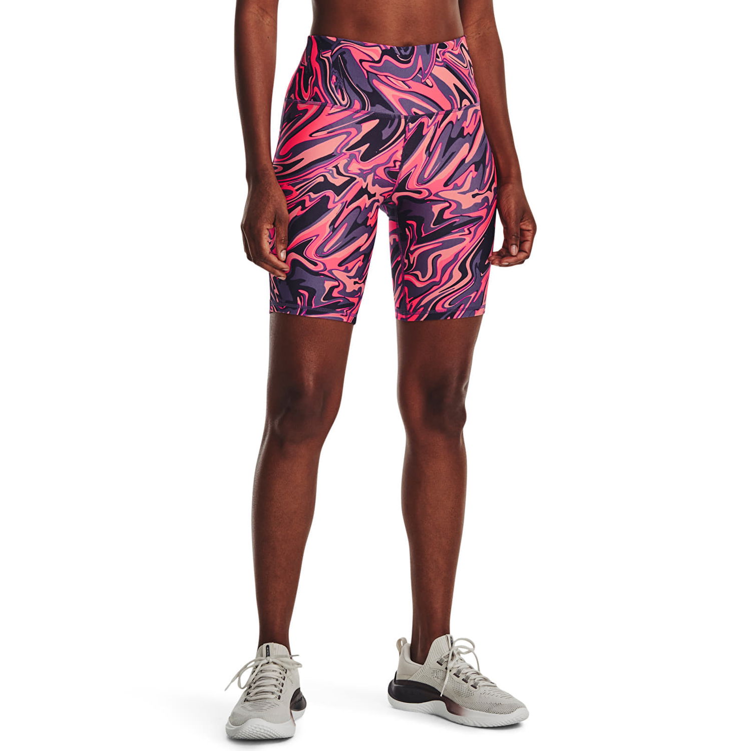 Къси панталони Under Armour Armour Aop Bike Short Pink Розово | 1372143-603, 0