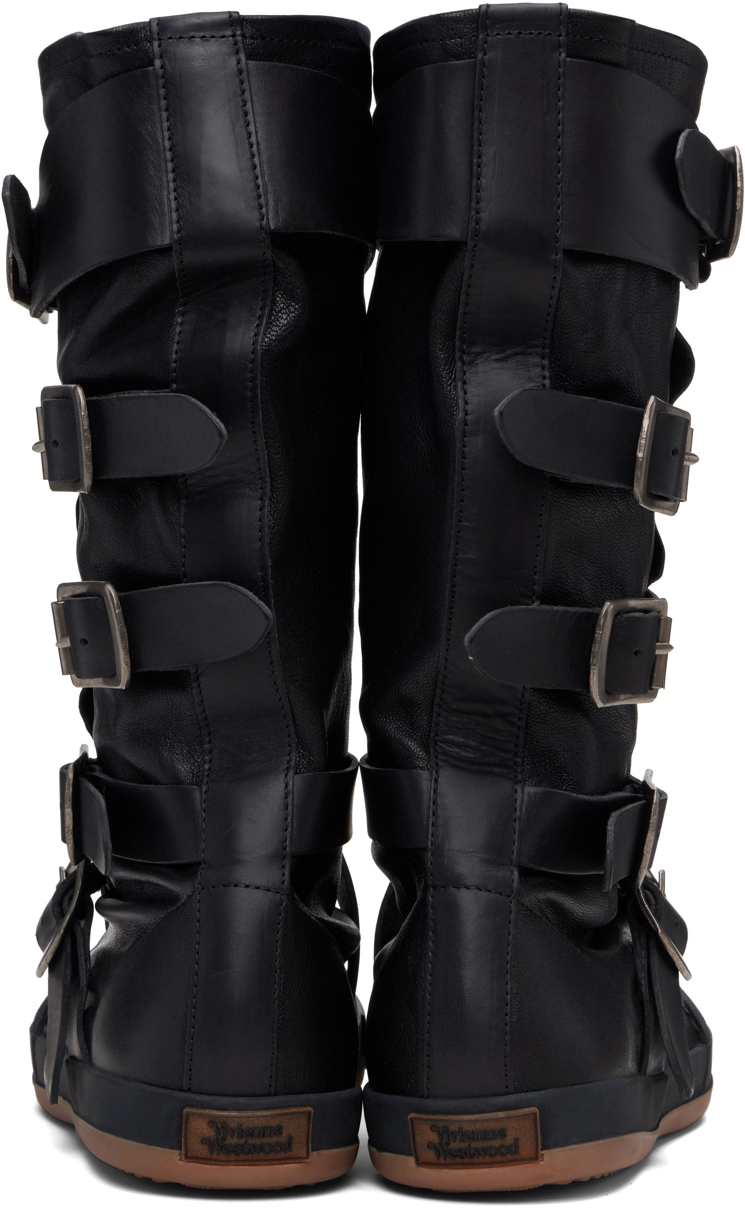 Кецове и обувки Vivienne Westwood Vivienne Westwood Animal Pirate Boots Черно | 7102003QW-C007G-, 1