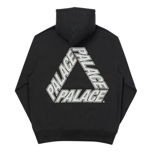 Суитчър Palace Classic Triangle Hooded Sweater Черно | P19HD048, 0