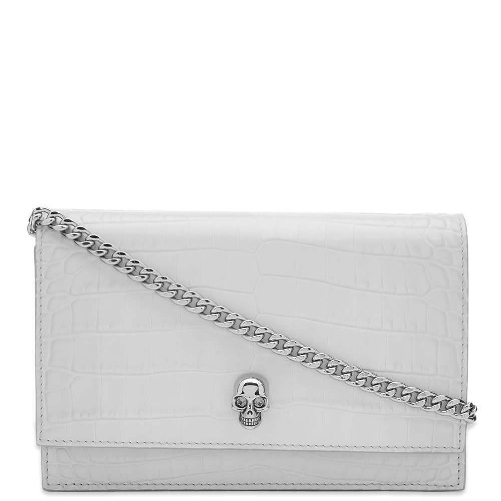 Дамска чанта Alexander McQueen Small Skull Bag Сиво | 613088DYT53-9252, 0