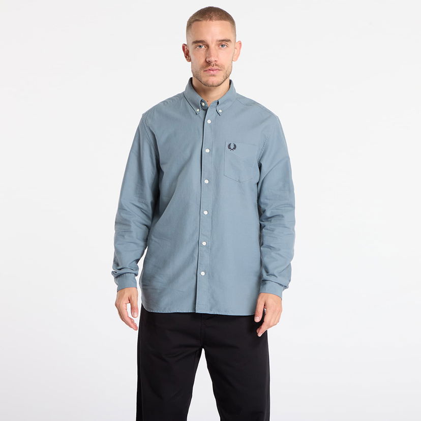 Риза Fred Perry Oxford Shirt Синьо | M5516 Z20