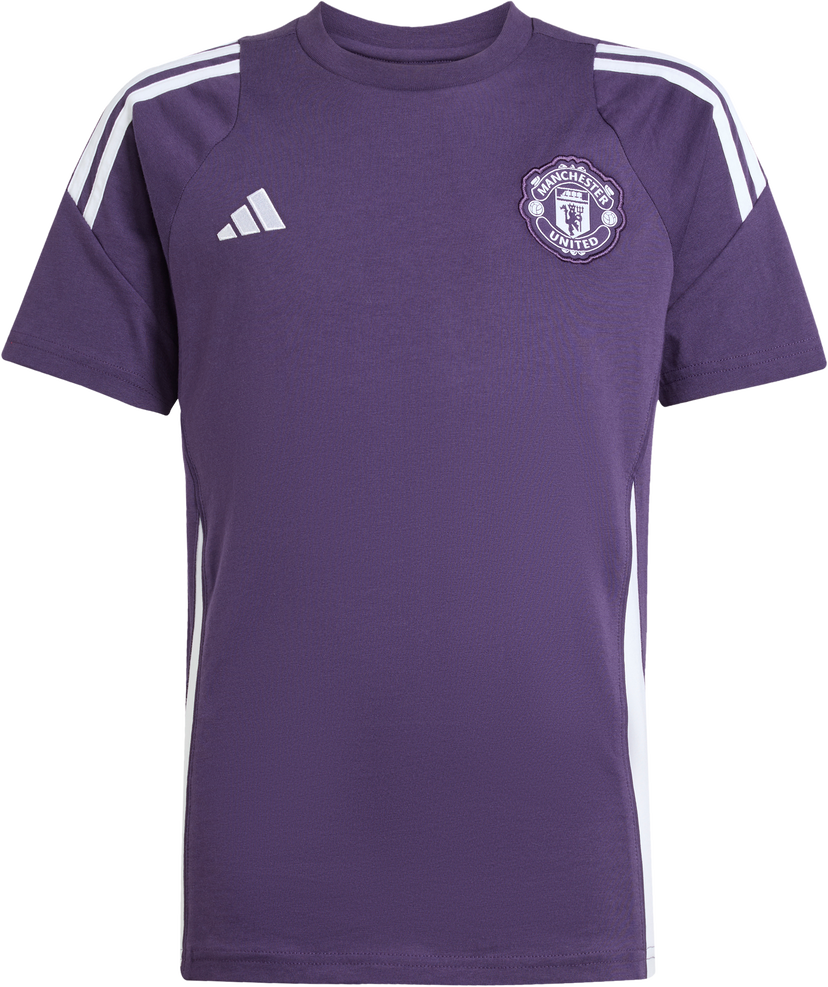 Тениска adidas Originals Manchester United T-Shirt 2025/26 Лилаво | jp3099