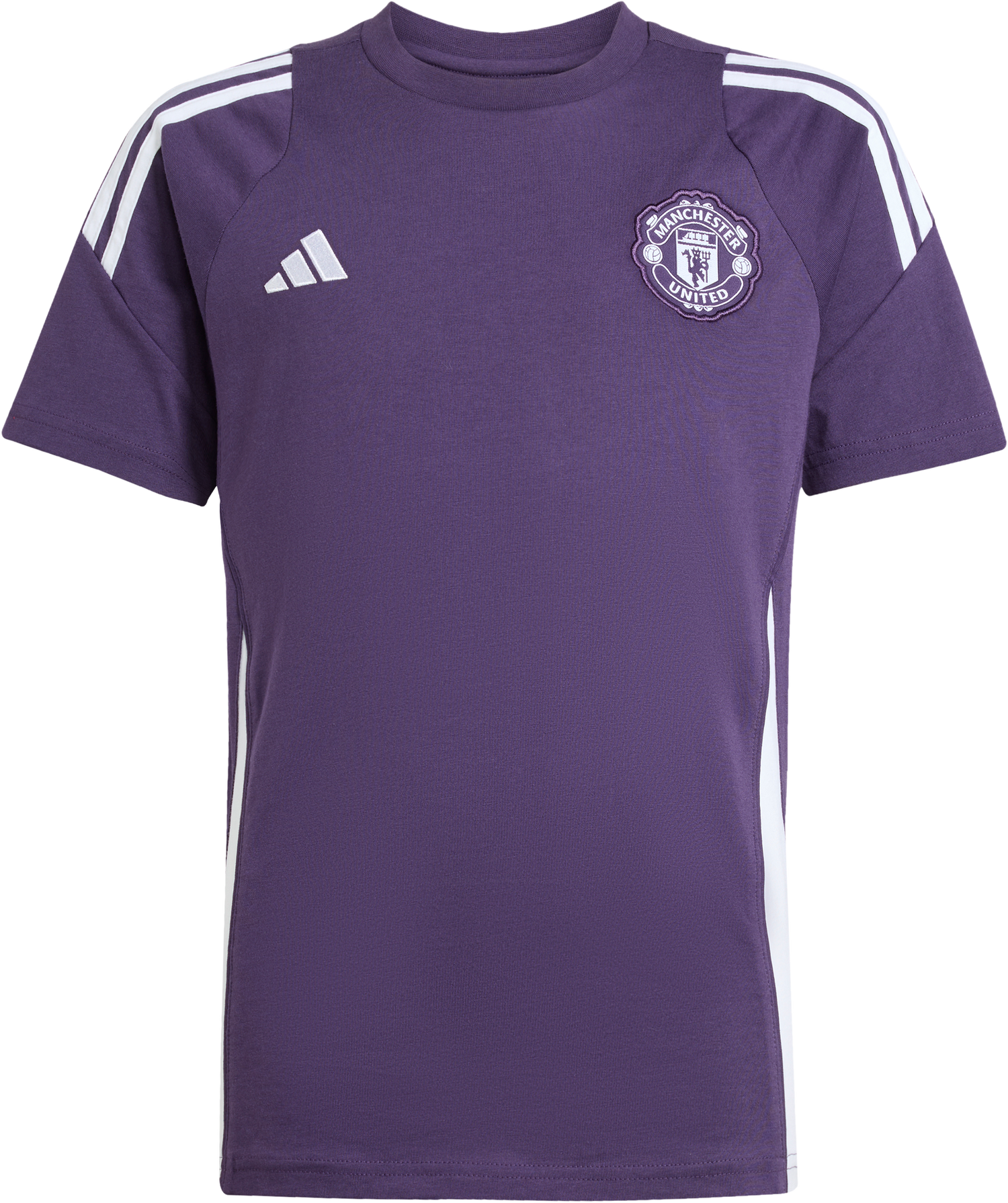 Тениска adidas Originals Manchester United T-Shirt 2025/26 Лилаво | jp3099, 0