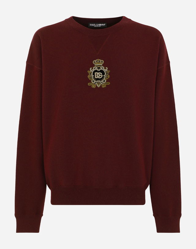 Cashmere And Wool Knit Sweatshirt