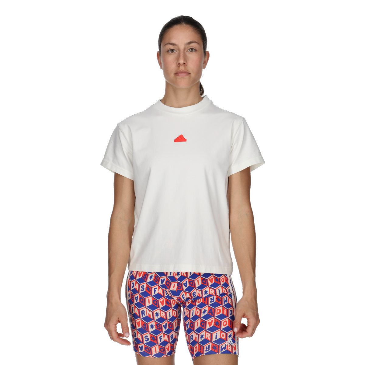 Тениска adidas Originals Brand Love Crew Neck T-Shirt Многоцветен | IS4287, 0